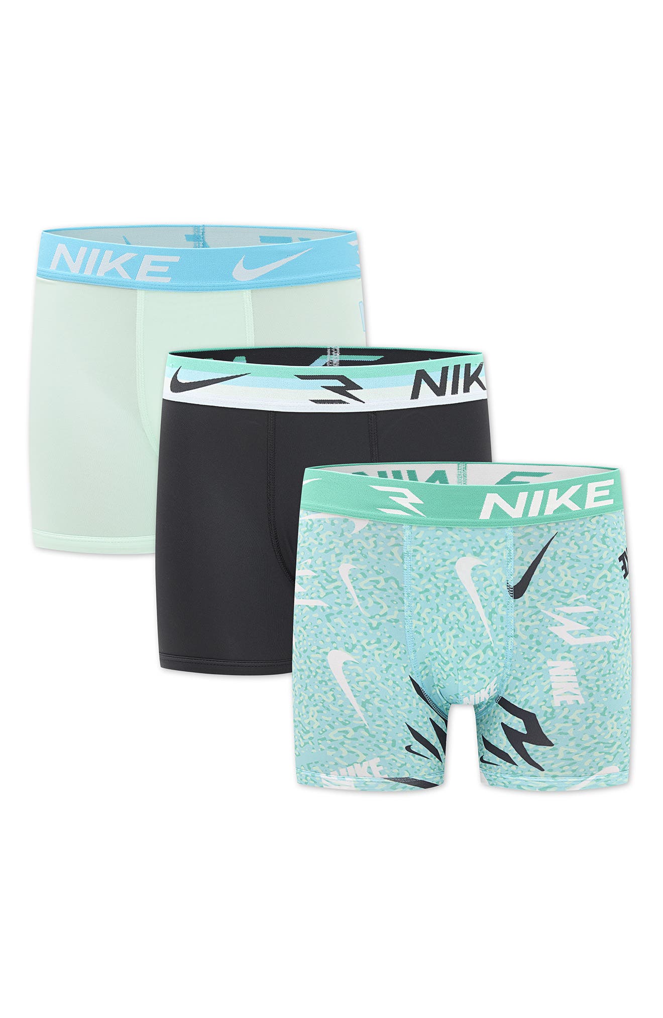 3 Brand 3-Pack Assorted Logo Boxer Briefs