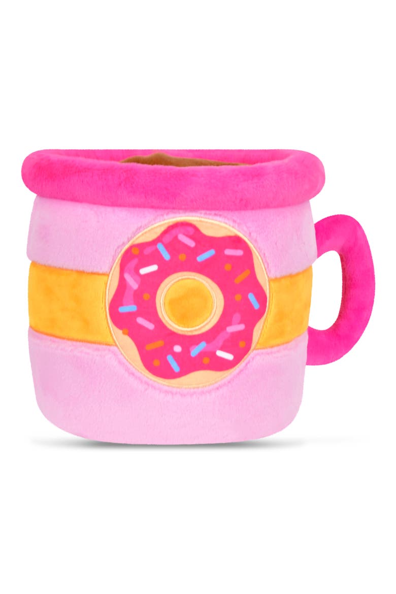 Cup O Donuts Plush Toy, Alternate, color, PURPLE MULTI