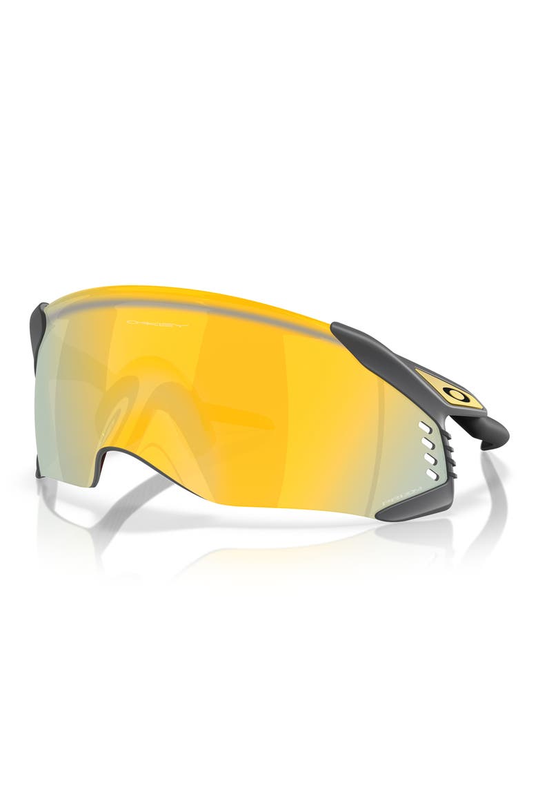 52mm Velo Kato Prizm™ Rectangle Sunglasses, Alternate, color, MATTE CARBON / PRIZM 24K