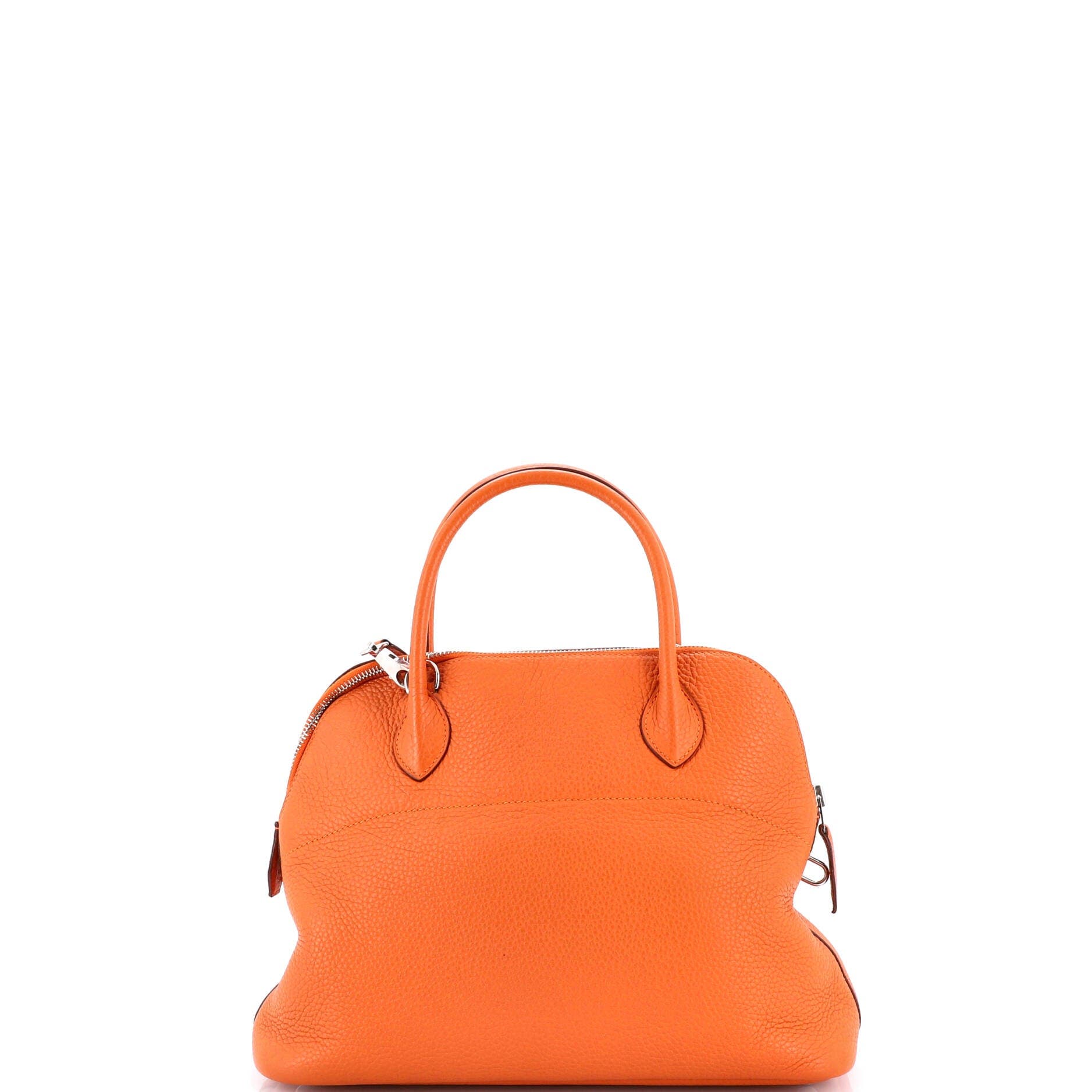 Pre-Owned Hermes Bolide Bag Clemence 31, Alternate, color, Orange H