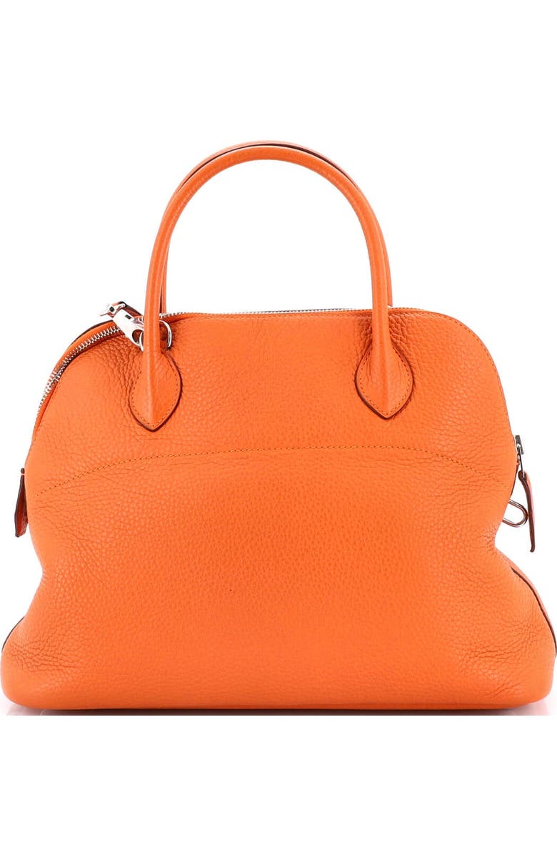 Pre-Owned Hermes Bolide Bag Clemence 31, Alternate, color, Orange H