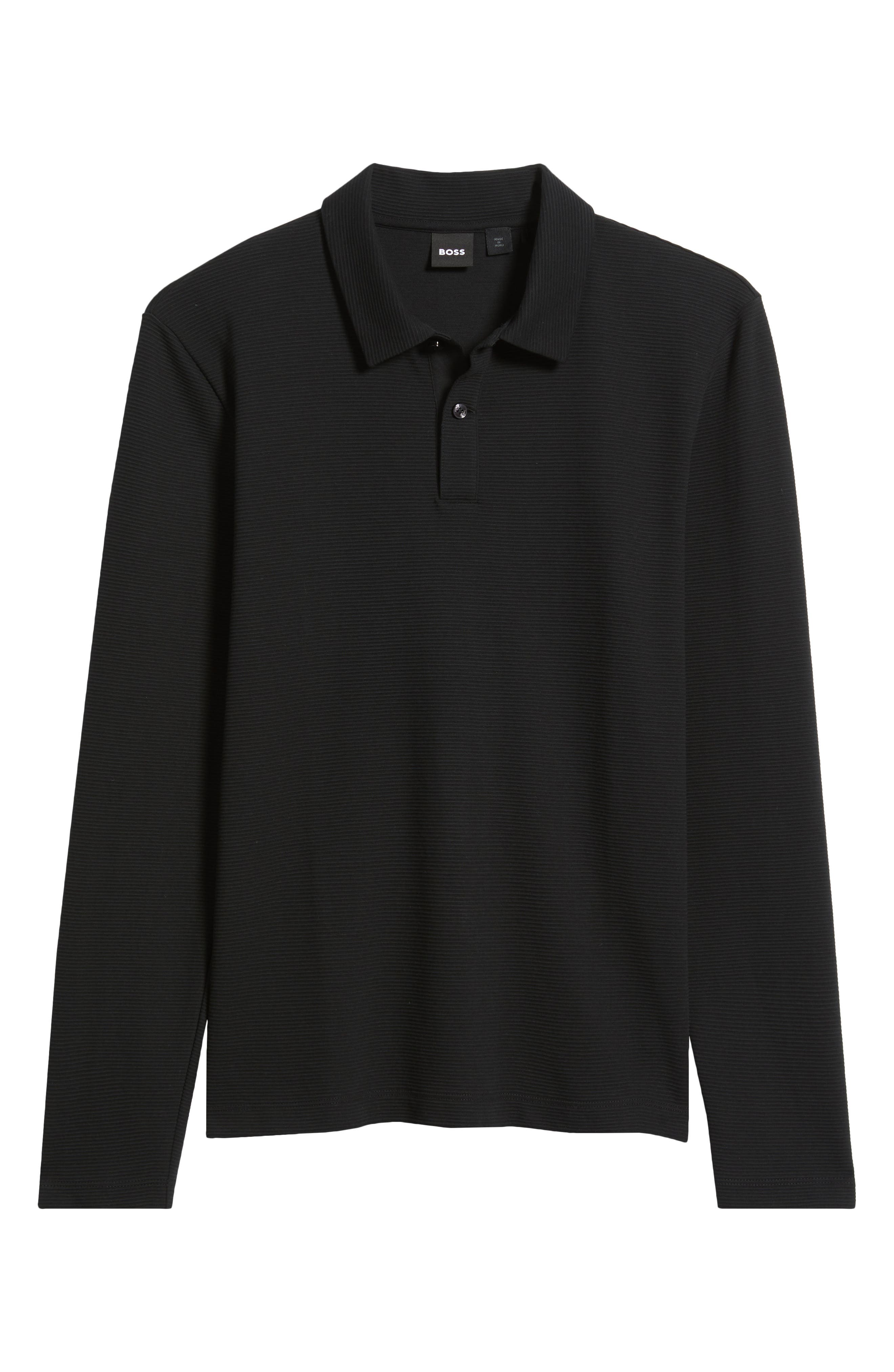 Pleins Long Sleeve Polo
