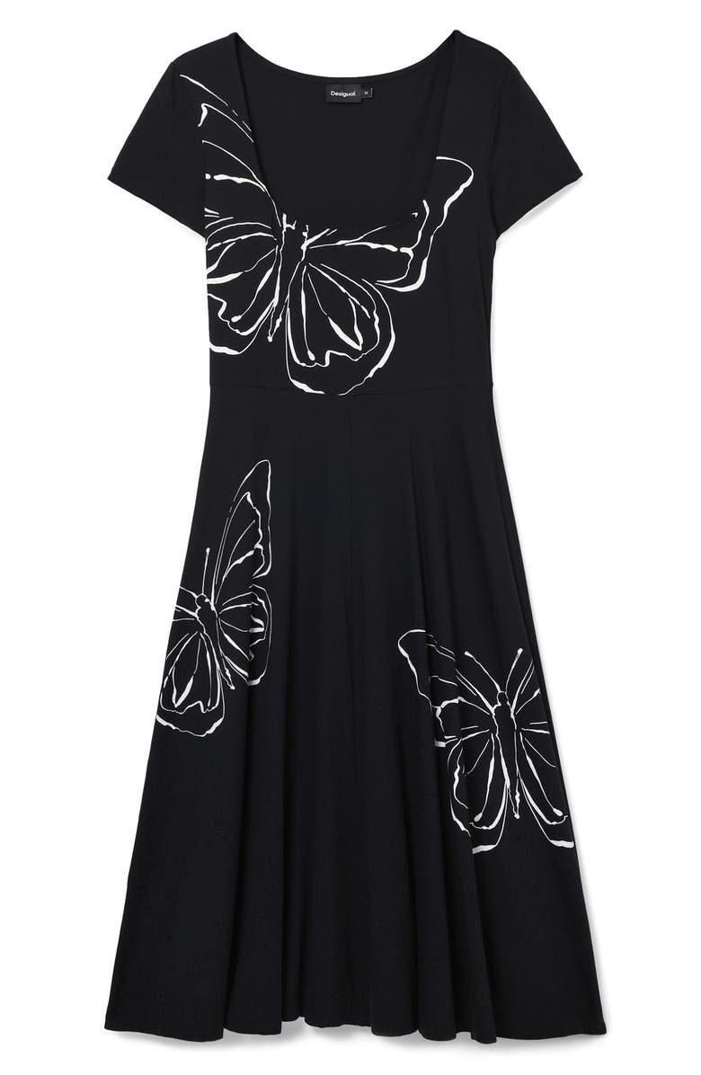 Desigual Raleigh Stretch Cotton T-Shirt Dress, Alternate, color,