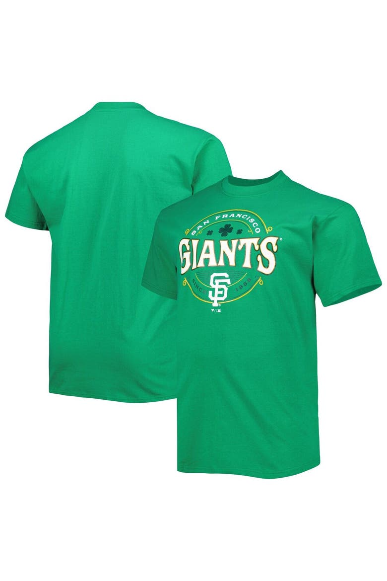 Men's Kelly Green San Francisco Giants Big & Tall Celtic T-Shirt, Main, color, Kelly Green
