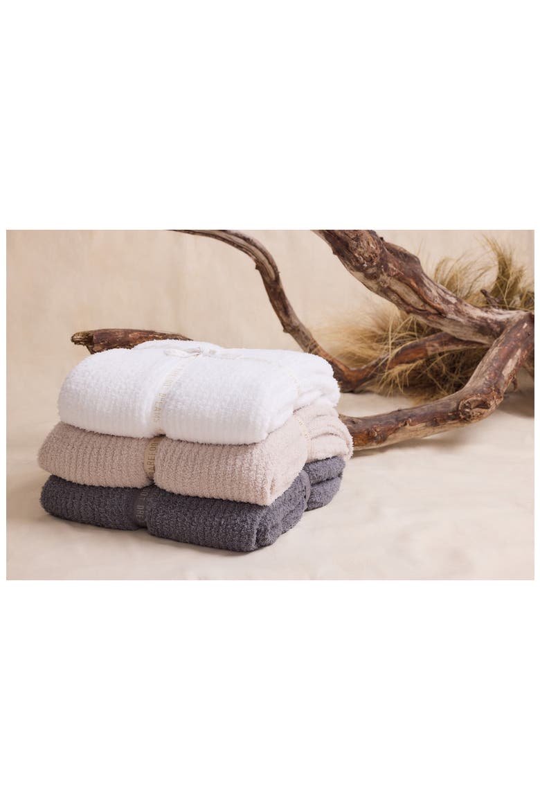 CozyChic® Ribbed Bed Blanket, Alternate, color, WHITE