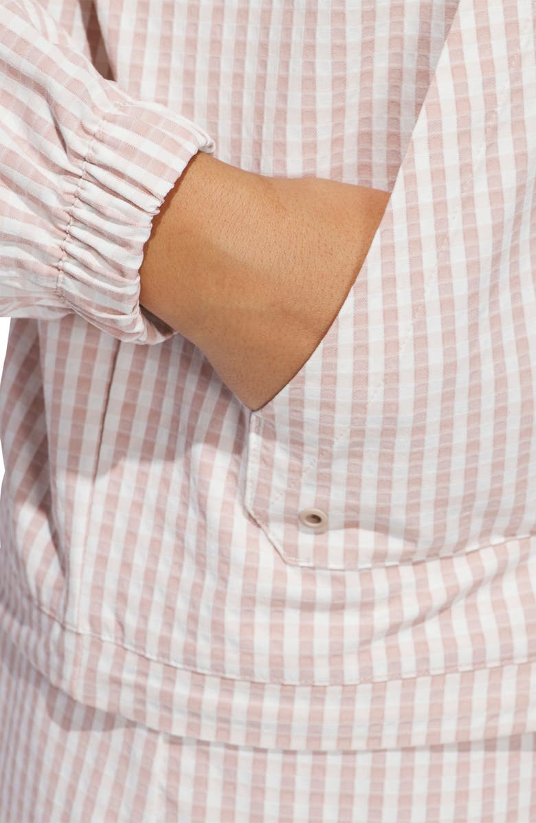 adidas Golf Ultimate365 Gingham Golf Jacket, Alternate, color, 