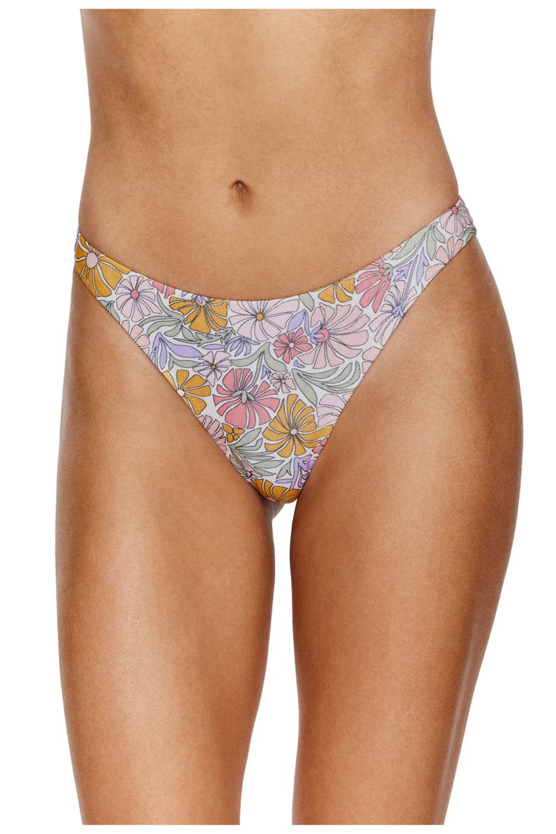 Soft Bloom Bikini Bottom, Main, color, Multi