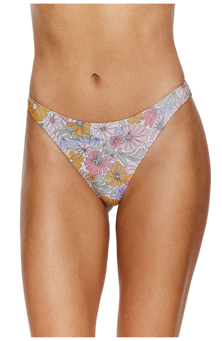Flirtt Gottex Soft Bloom Bikini Bottom, Main, color, Multi