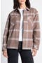 selected Brown White Plaid