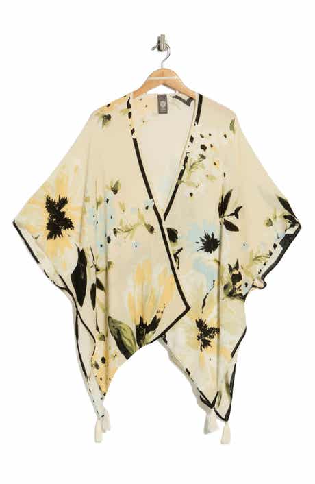 Vince Camuto Pretty Blooms Crinkle Topper