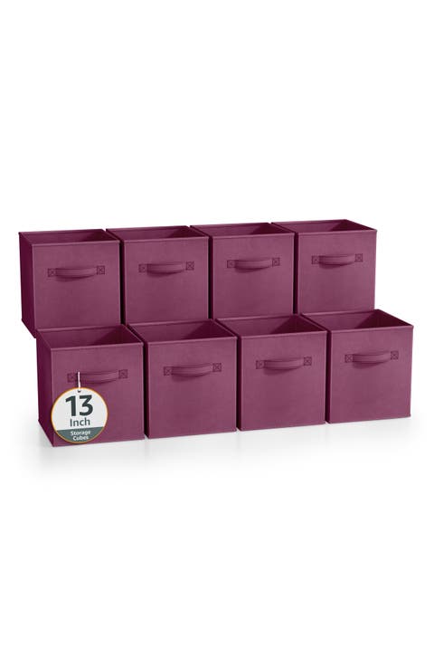 8-Pack Collapsible Storage Cube