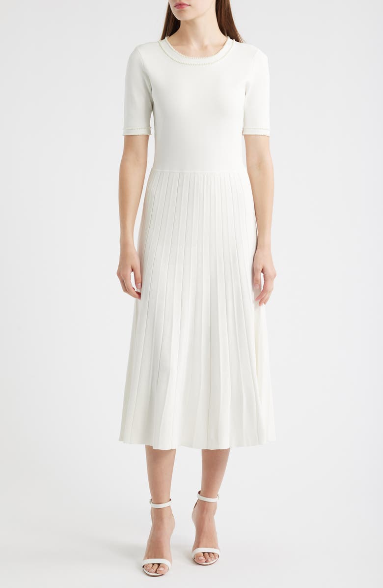 Elie Tahari The Robin Sweater Dress, Main, color, 