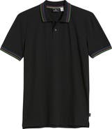 PS Paul Smith Tipped Stretch Cotton Polo