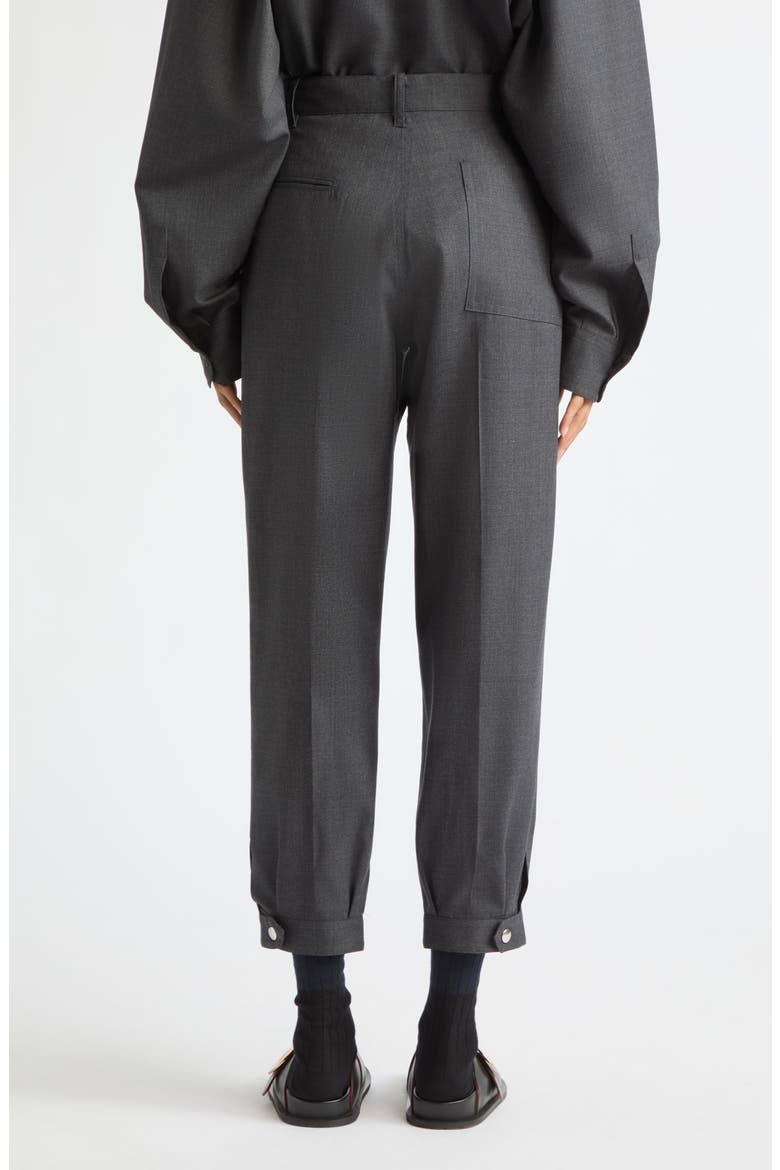 Cotton Blend Scuba Knit Wide Leg Pants, Alternate, color, BLACK
