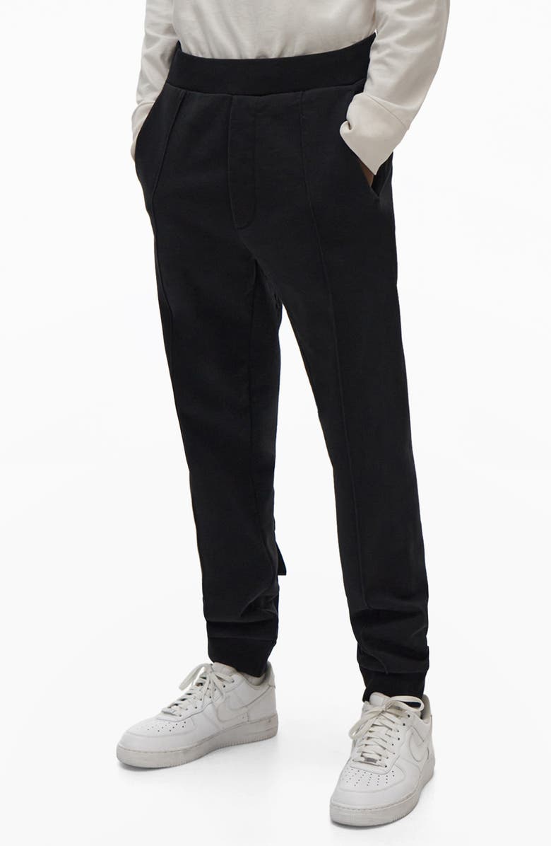 Helmut Lang Strap Cotton Sweatpants, Alternate, color,
