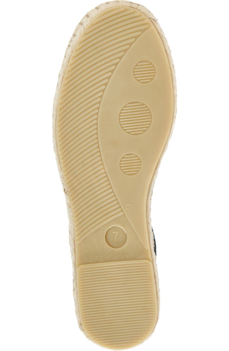 Bruno Magli Sabella Espadrille Sandal, Alternate, color, Black Pebbled