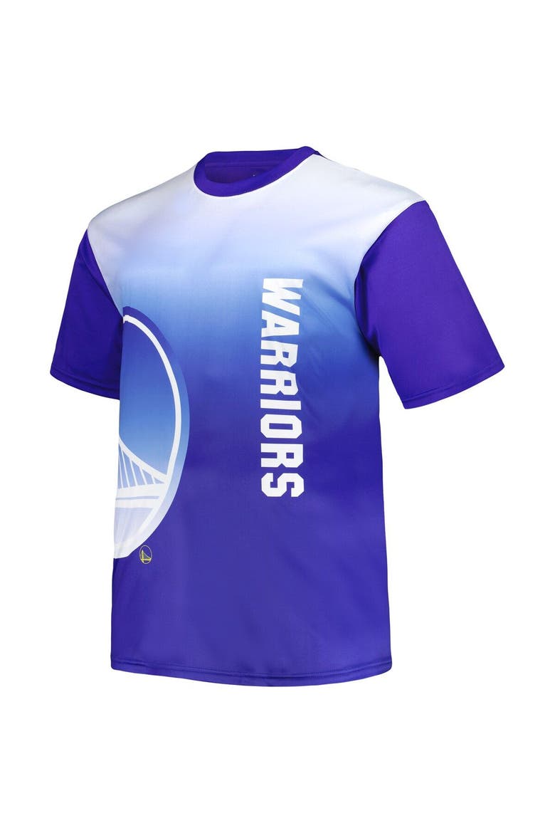 Men's Royal Golden State Warriors Big & Tall Sublimated T-Shirt, Alternate, color, Royal