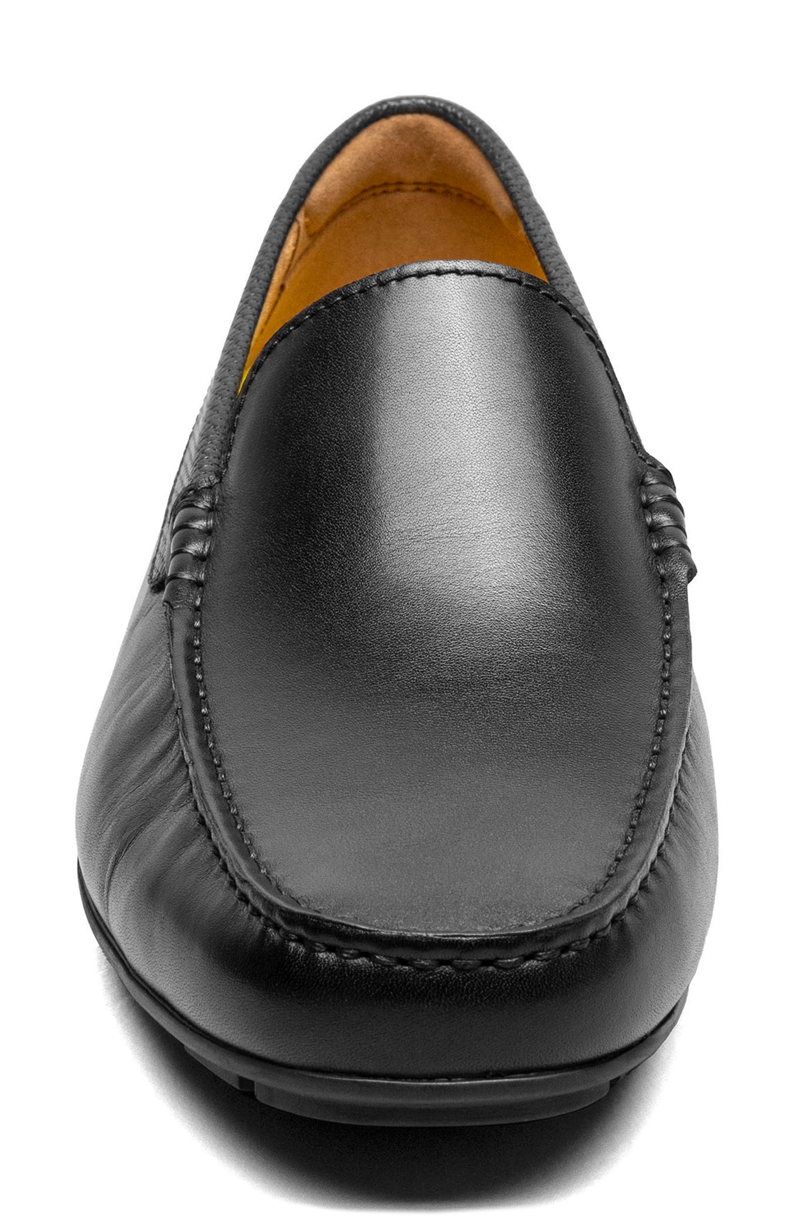 Florsheim Motor Moc Toe Venetian Driving Loafer, Alternate, color, Black