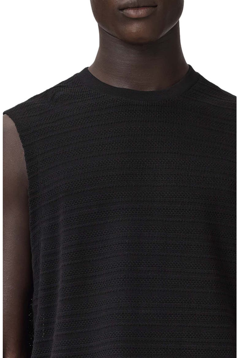 Cove Sweater Vest, Alternate, color, JET BLACK