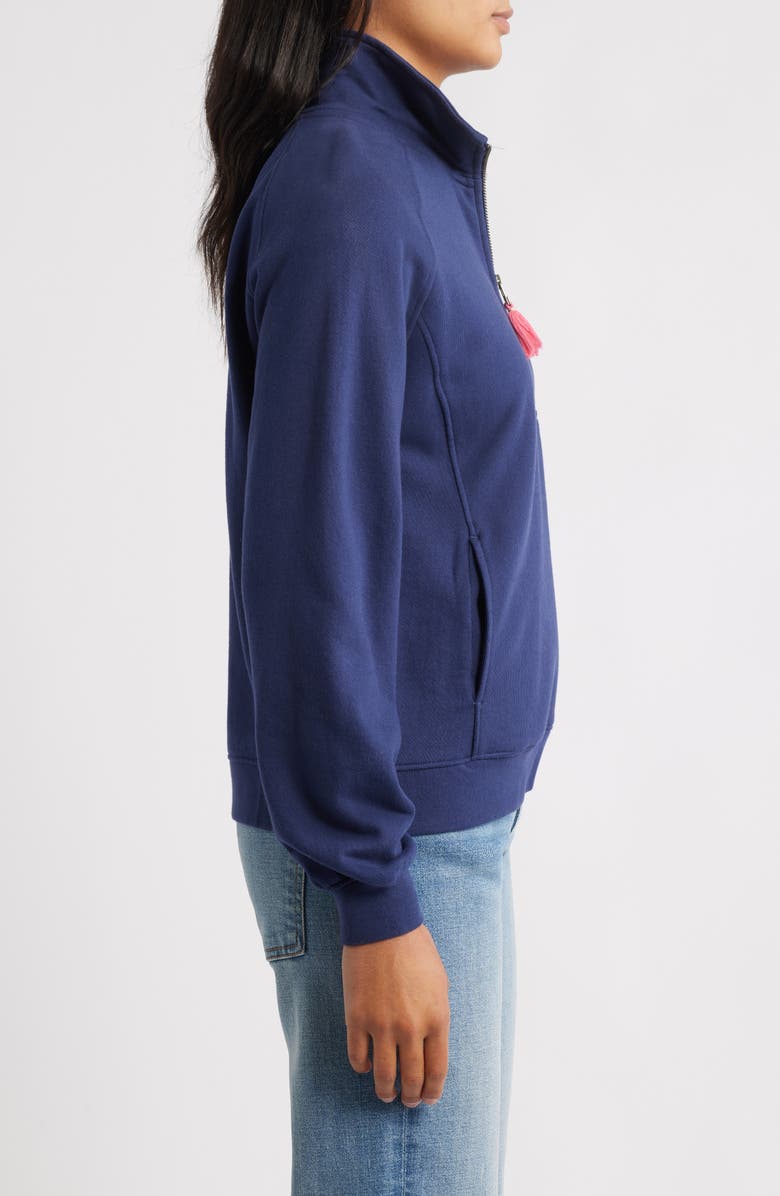 Hatley Mock Neck Pullover, Alternate, color, Patriot Blue