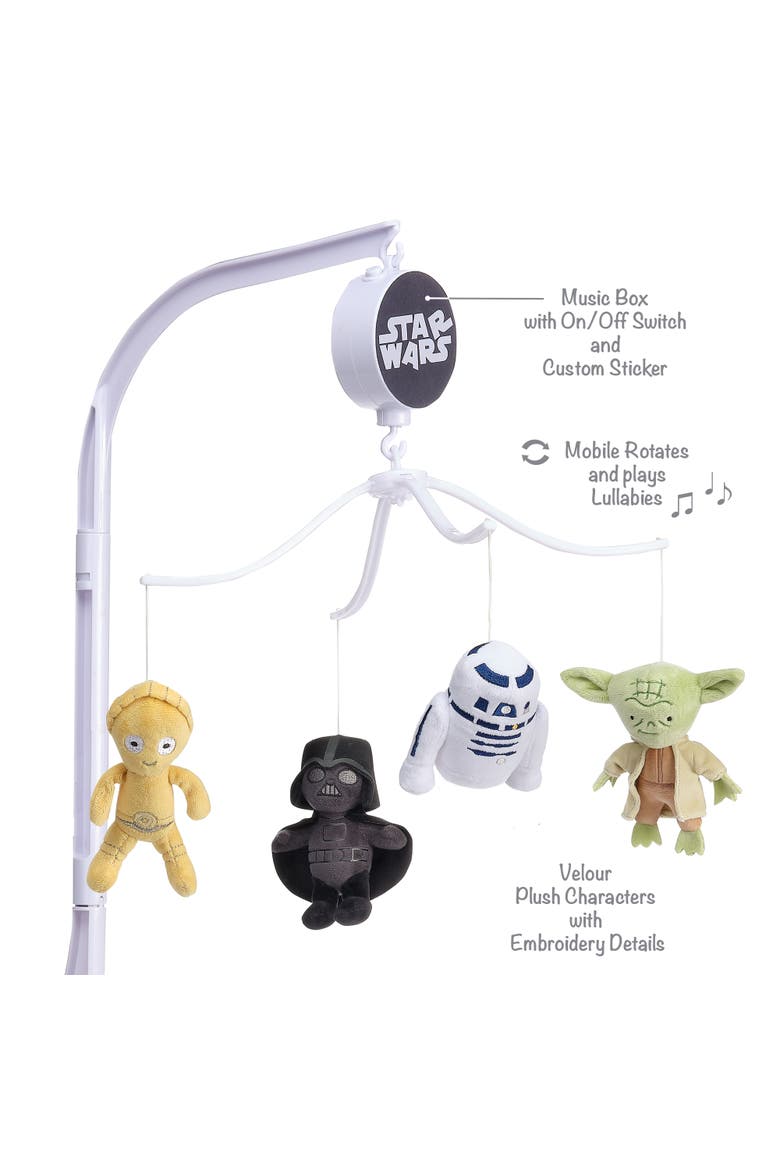 Star Wars Classic Musical Baby Crib Mobile Soother Toy, Alternate, color, Multicolor