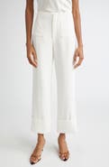 Cinq à Sept Pamela Cuff Straight Leg Pants