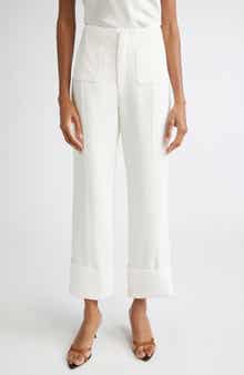 Cinq à Sept Pamela Cuff Straight Leg Pants