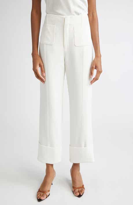 Cinq à Sept Pamela Cuff Straight Leg Pants