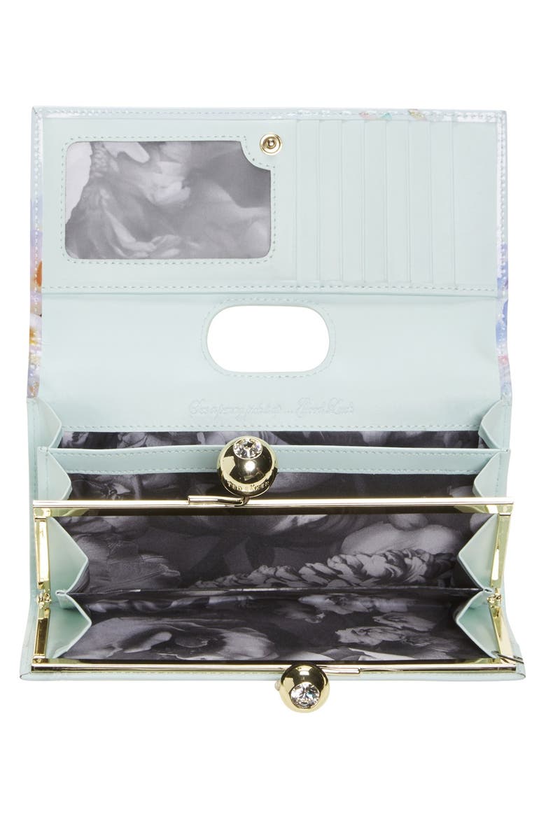 'Hanging Garden' Matinee Wallet, Alternate, color, MINT