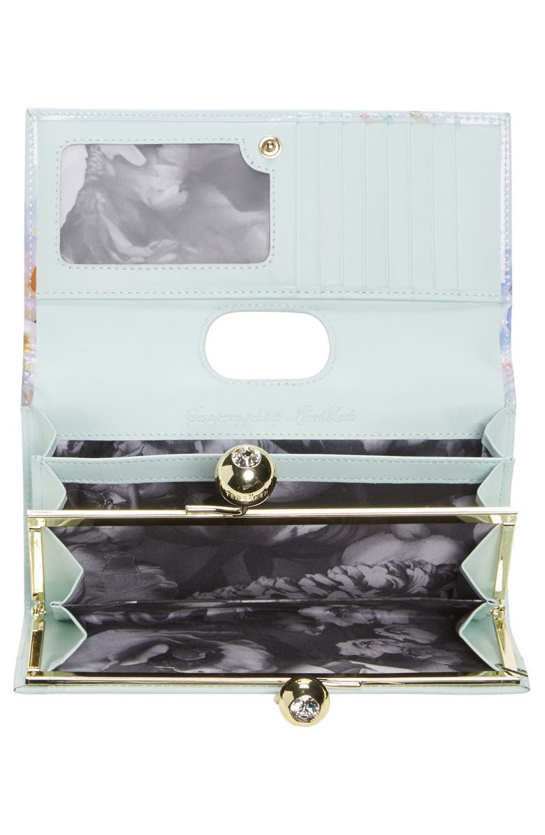 Ted Baker London 'Hanging Garden' Matinee Wallet, Alternate, color,