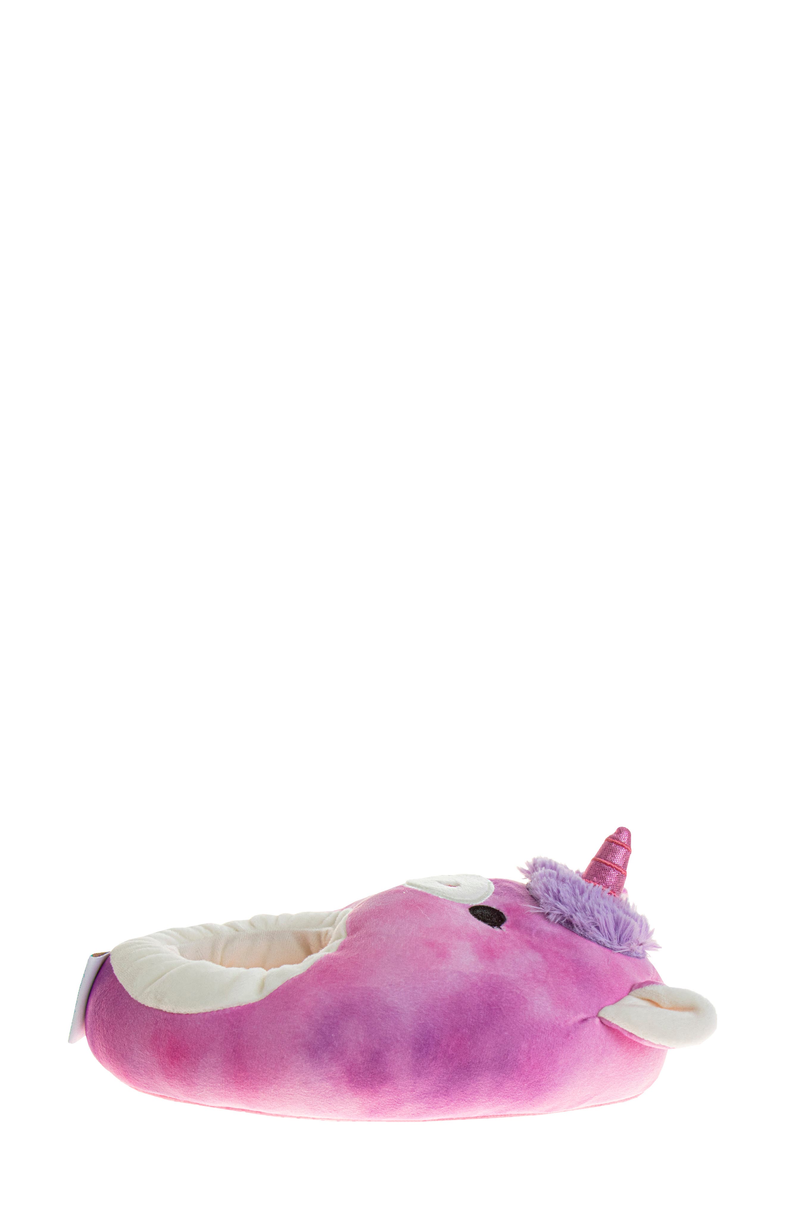 JOSMO x Squishmallows Lola The Unicorn Slipper, Alternate, color, 