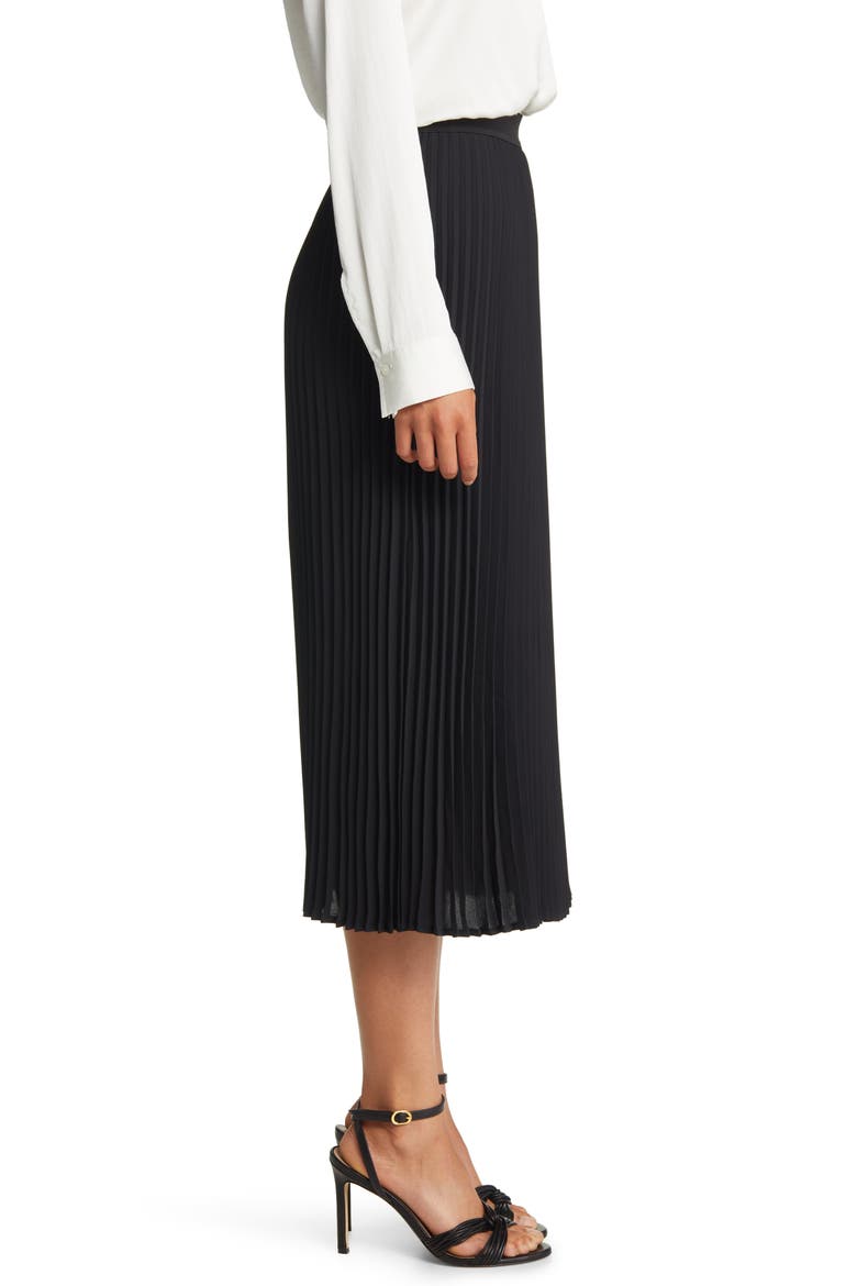 Pleated Skirt, Alternate, color, BLACK