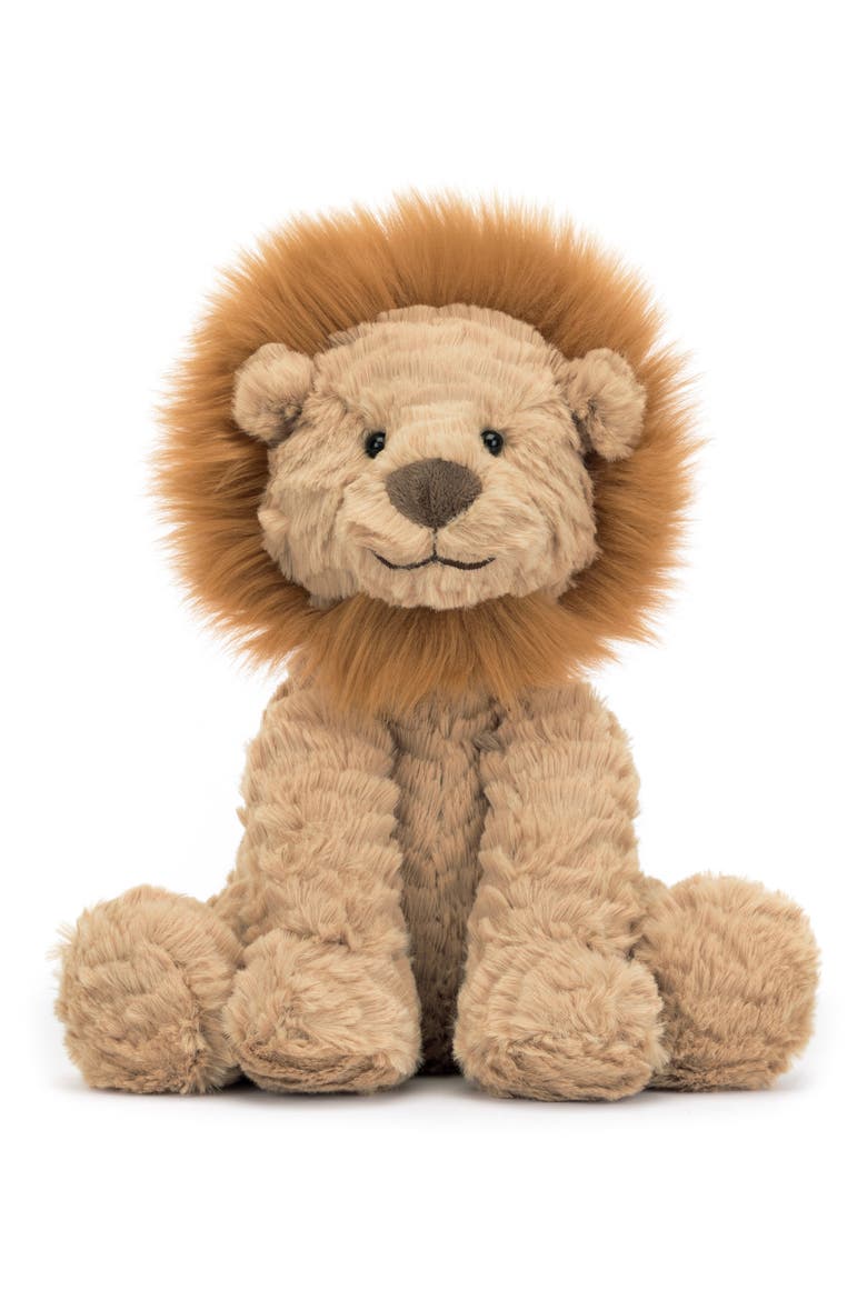 Fuddlewuddle Lion 9-Inch Plushie, Alternate, color, BROWN