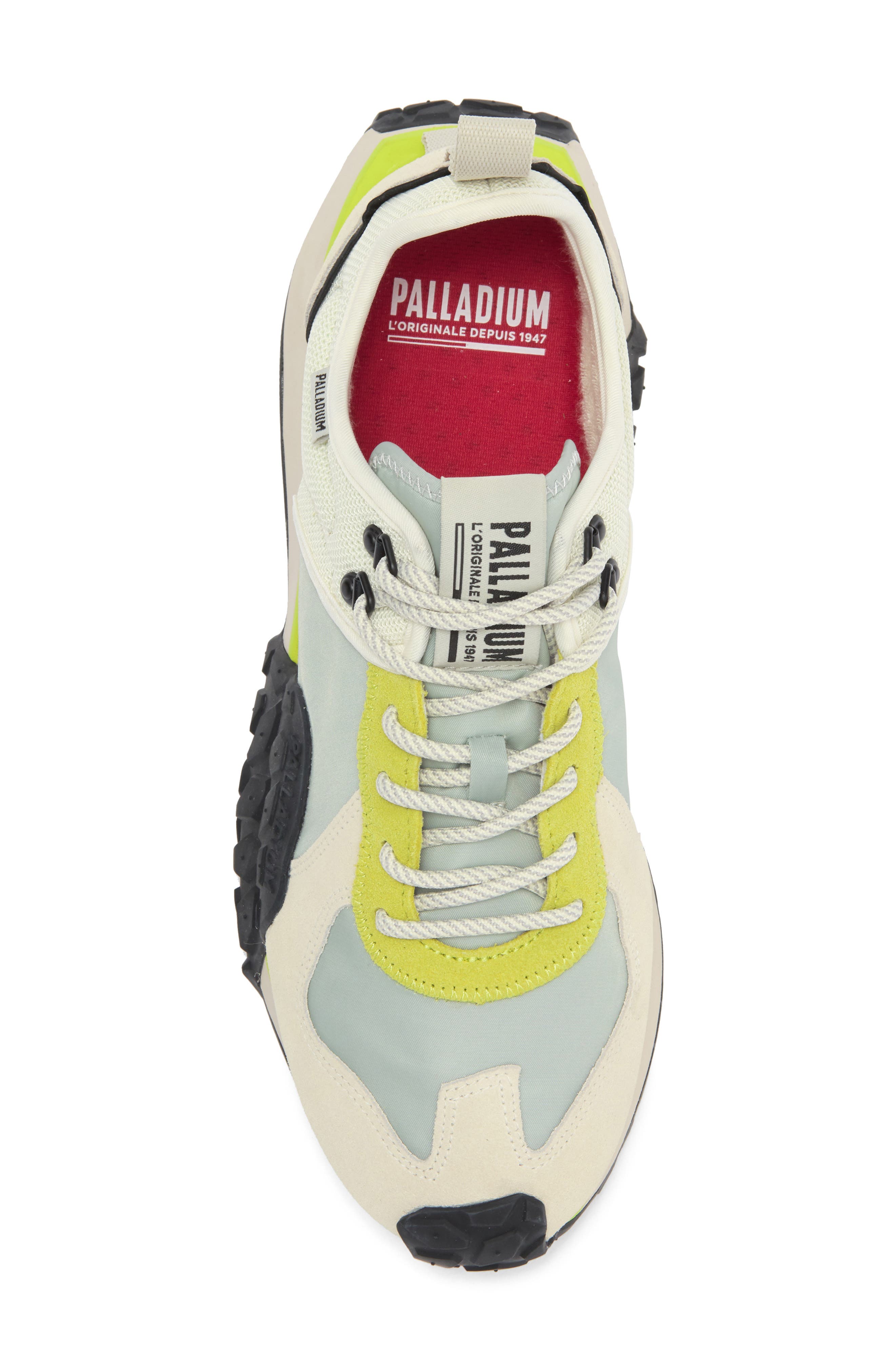 Palladium Troop Runner Sneaker, Alternate, color, Cream White/ Black