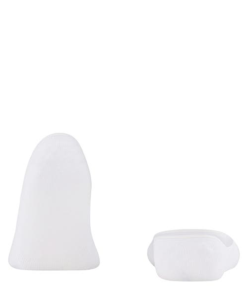 Falke Step Cotton No Show Socks In White