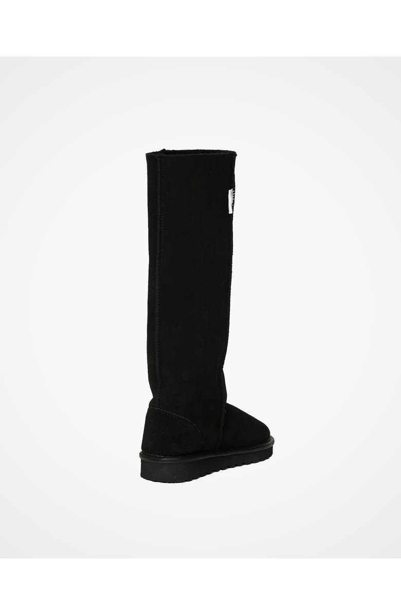 Celtic & Co. Celt Shearling Knee Boot, Alternate, color, Black