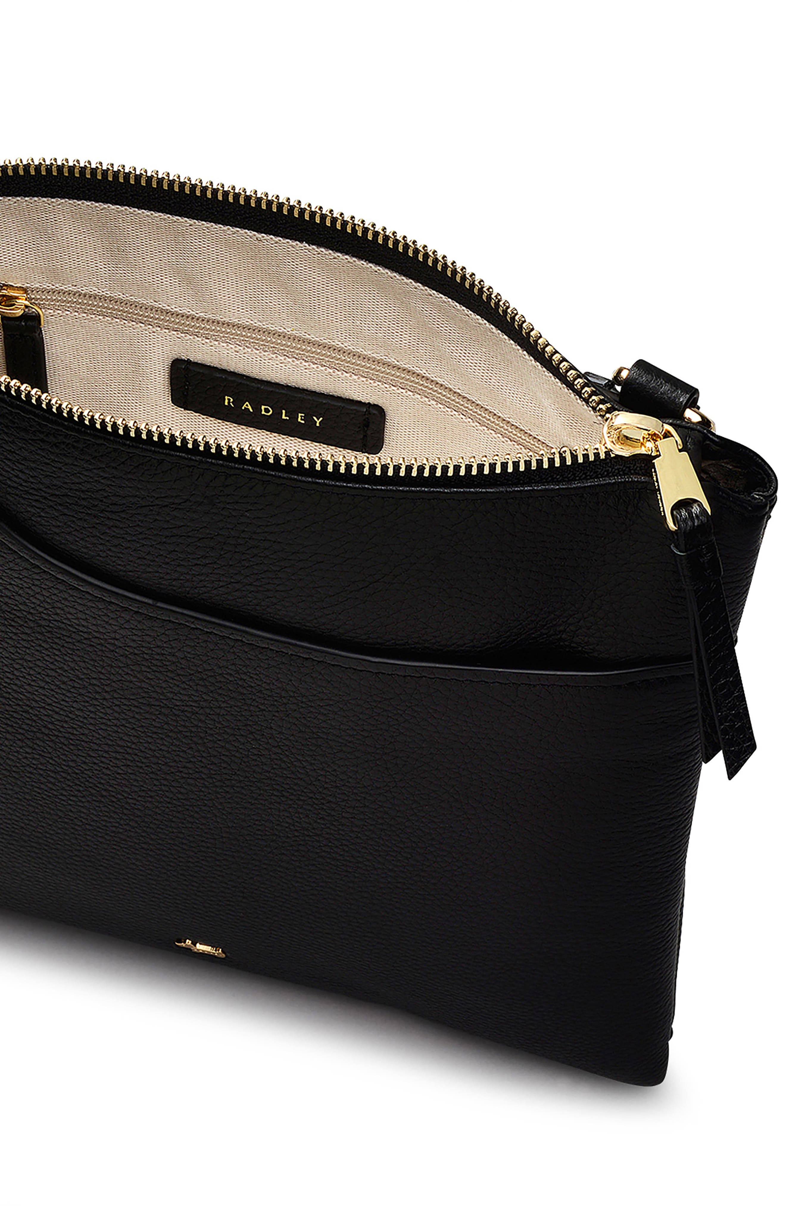 Radley Pockets Soft 2.0 Medium Crossbody Bag, Alternate, color, Black