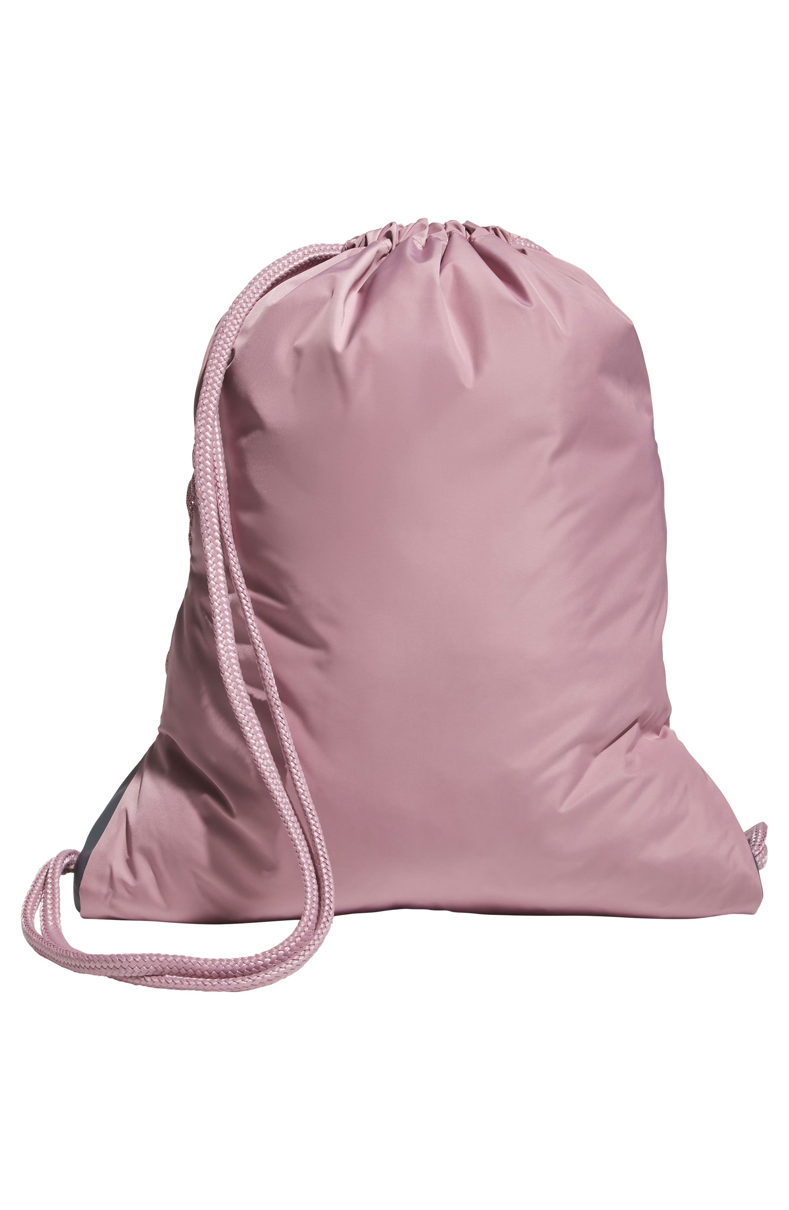 adidas Alliance 3 Sackpack, Alternate, color, Magic Mauve Purple/ Lilac