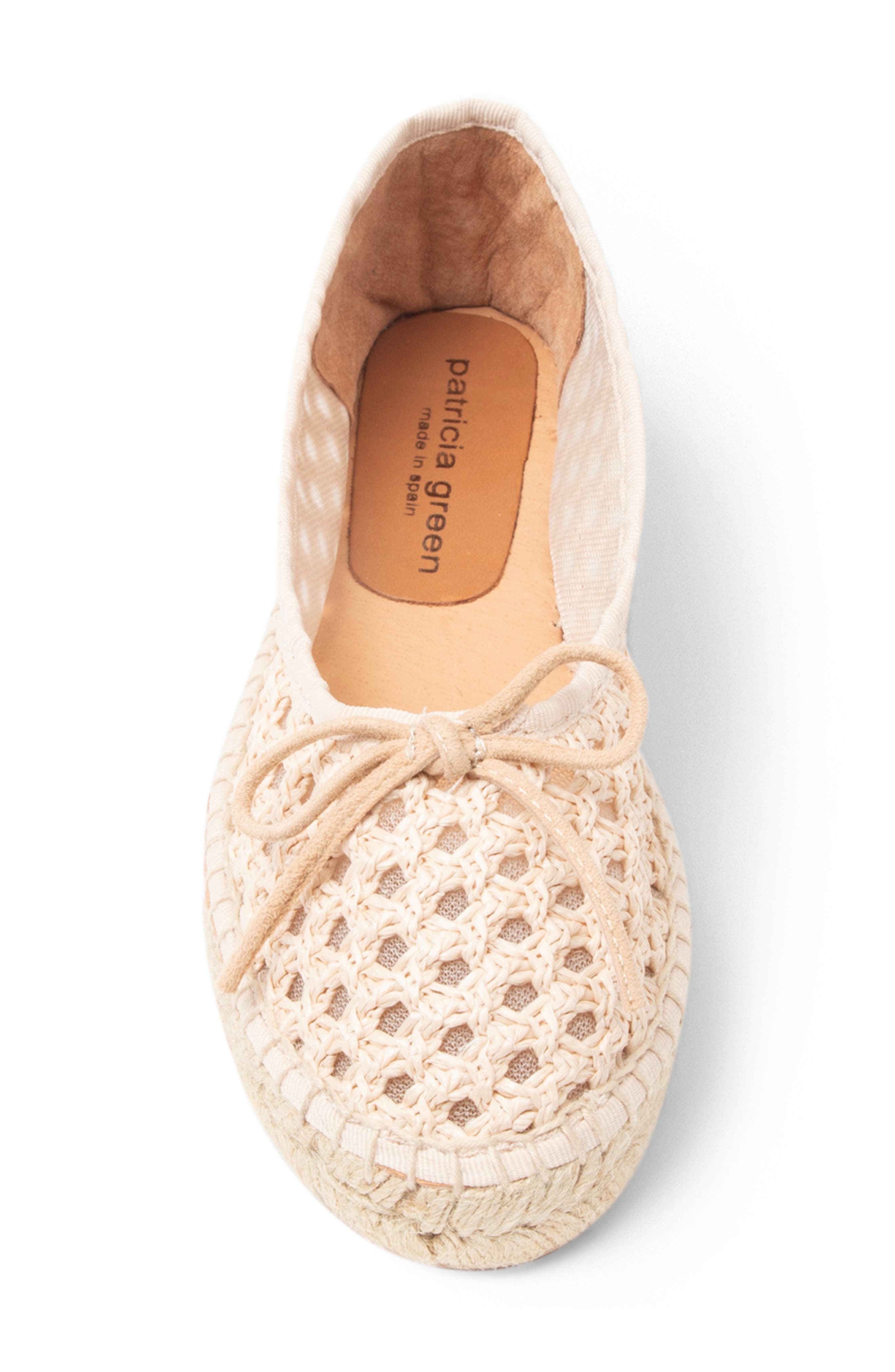 patricia green Sydney Ballet Flat, Alternate, color, Natural Raffia