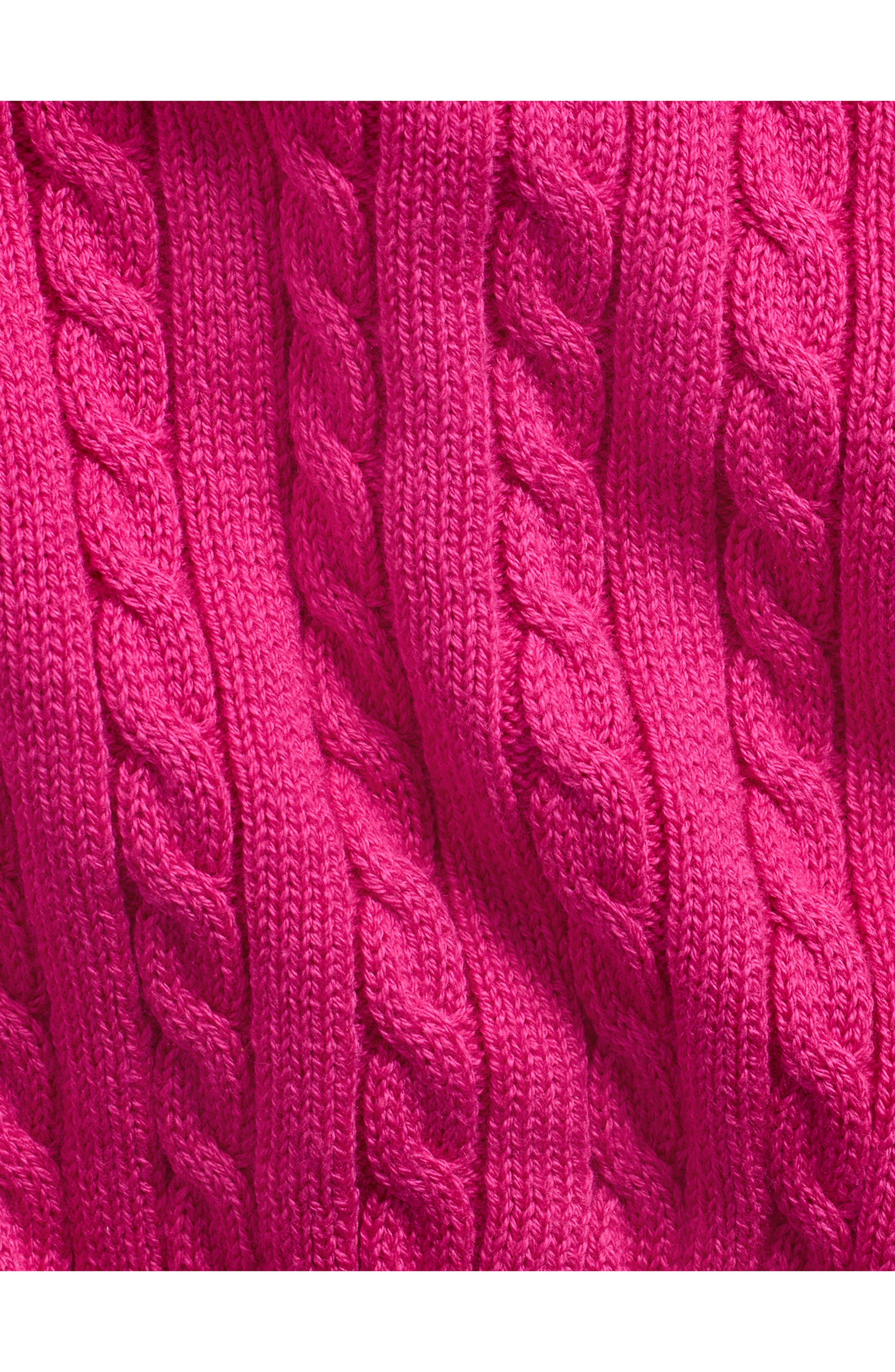 Ralph Lauren Cotton Mini Cable Cardigan — фото 3