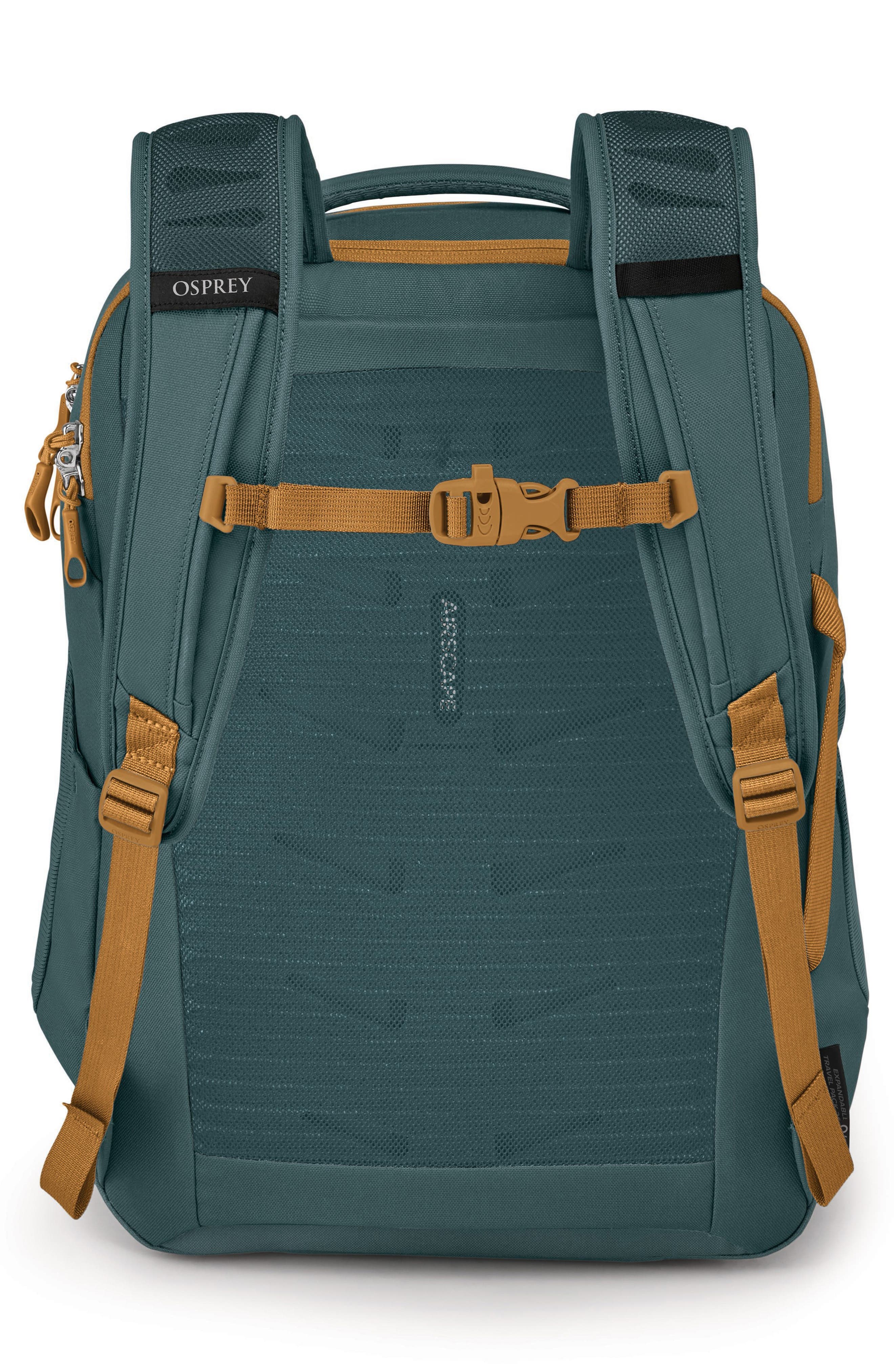 The Daylite Expandable 26+6 Travel Pack, Alternate, color, TORRENT BLUE-BARLEY BROWN