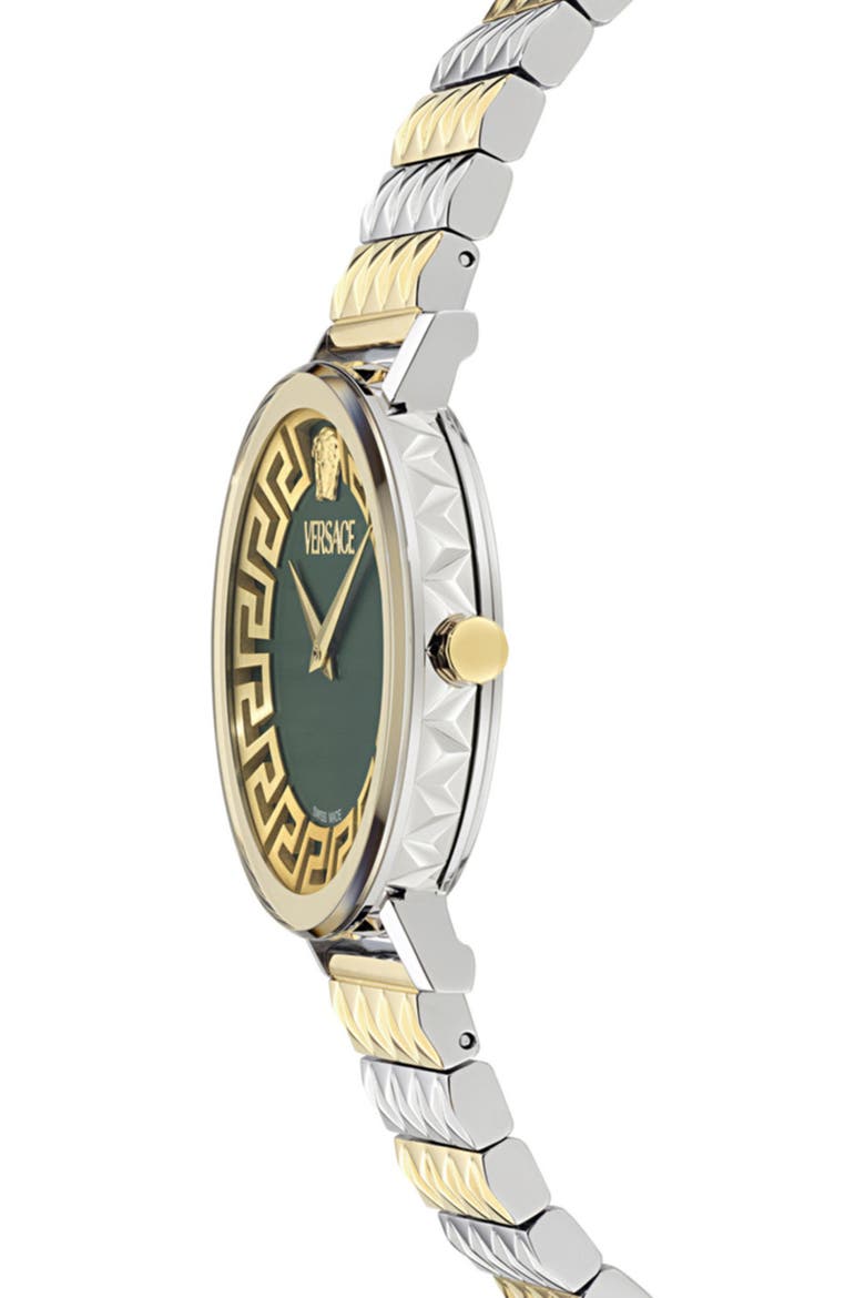 Daedalus Two Tone Bracelet Watch, 35mm, Alternate, color, TWO TONE