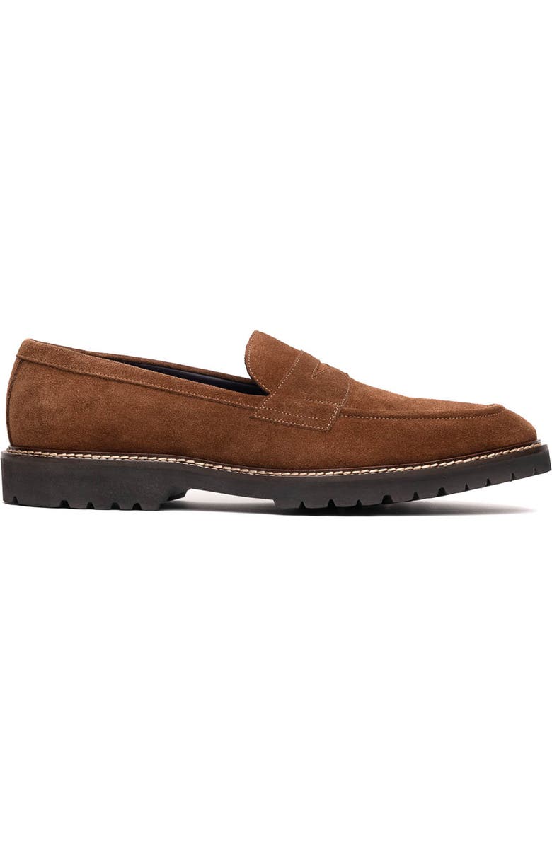 Zelli Italia Roma Country Loafer, Main, color, Tobacco