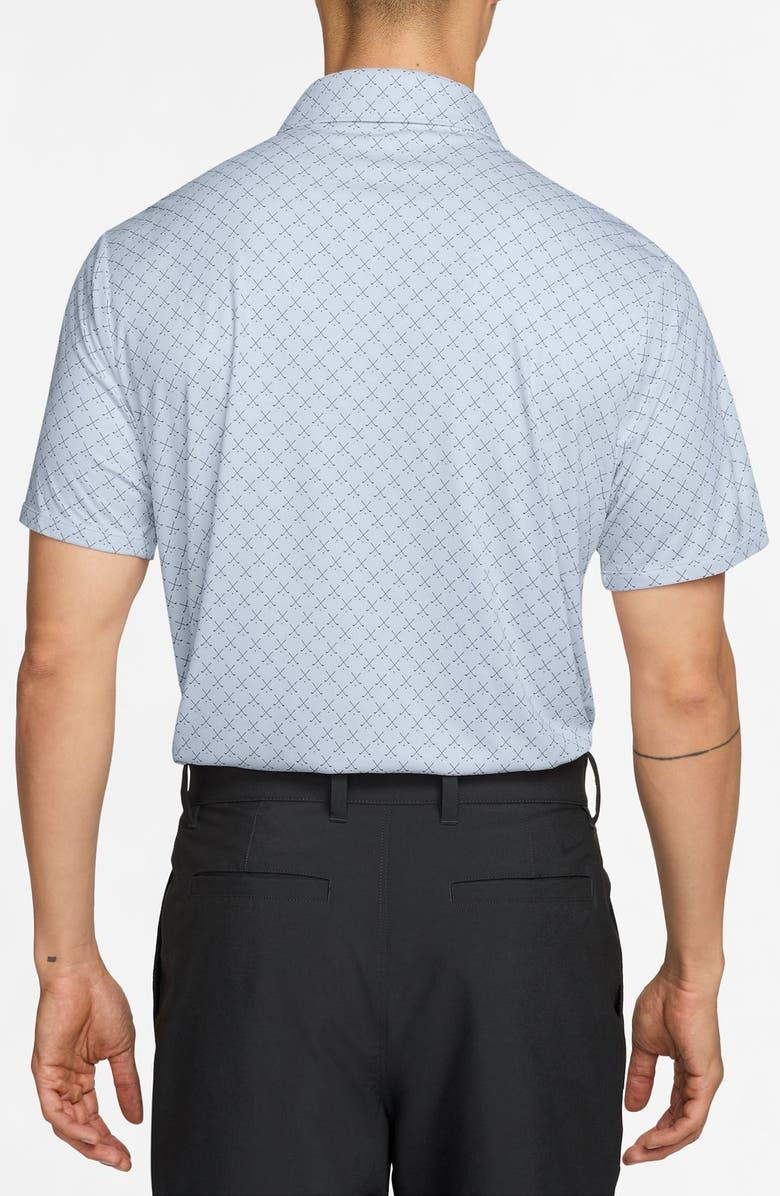 Nike Dri-FIT Par Club Print Golf Polo, Alternate, color, Football Grey