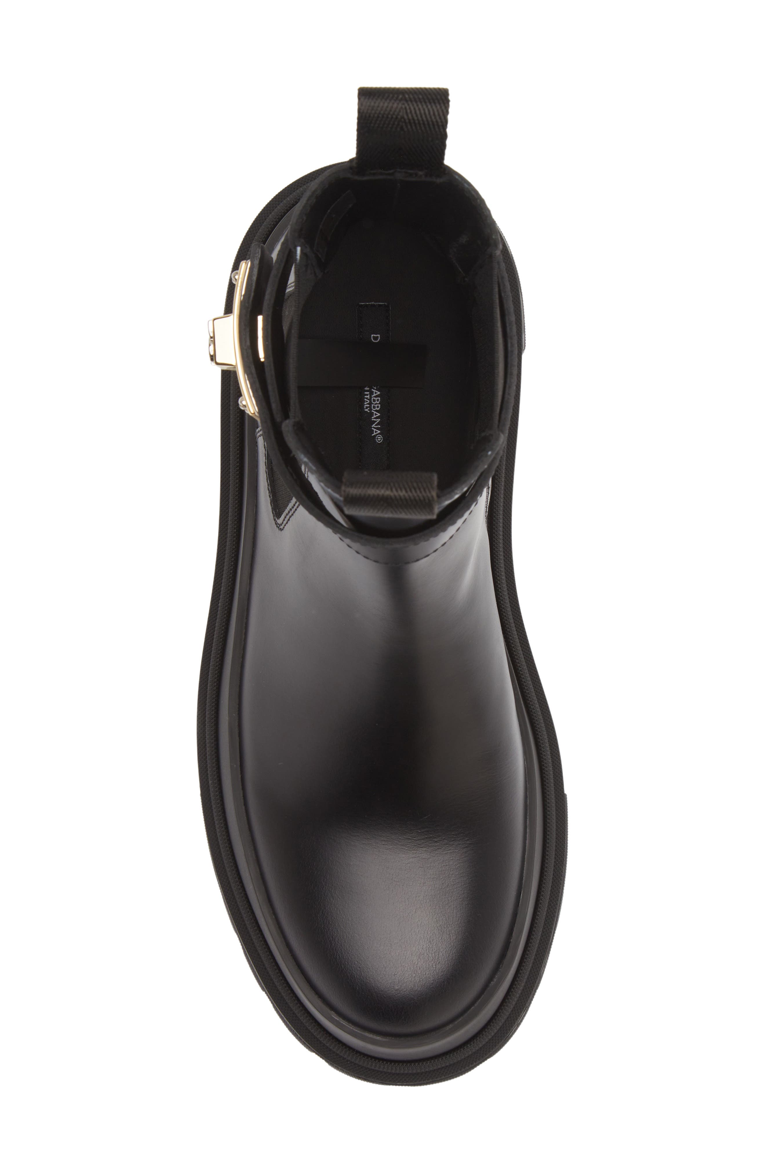 Dolce&Gabbana Lug Sole Chelsea Boot, Alternate, color, 