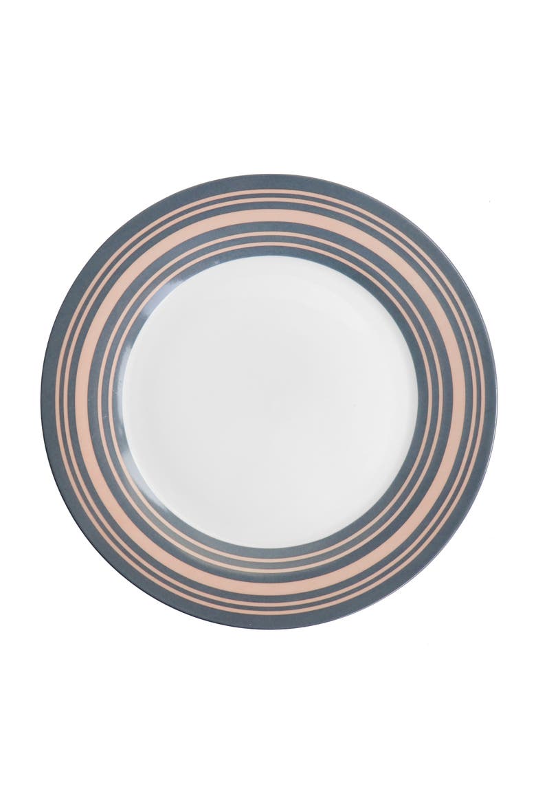Silver Wind 16 Piece Fine Ceramic Dinnerware Set, Alternate, color, Gray