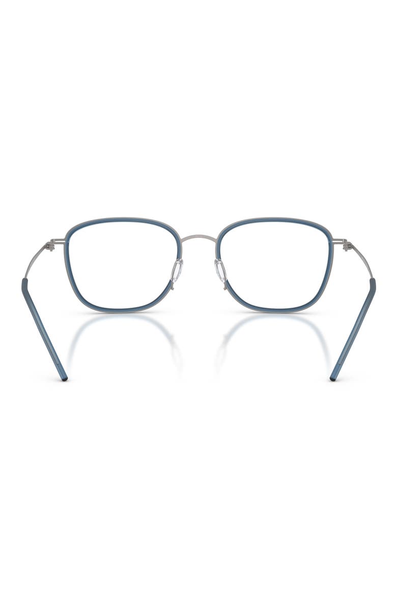 51mm Pillow Optical Glasses, Alternate, color, MATTE GUNMETAL / DEMO LENS