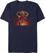 Supergirl Men's Supergirl Kara Flying Logo Graphic T-Shirt