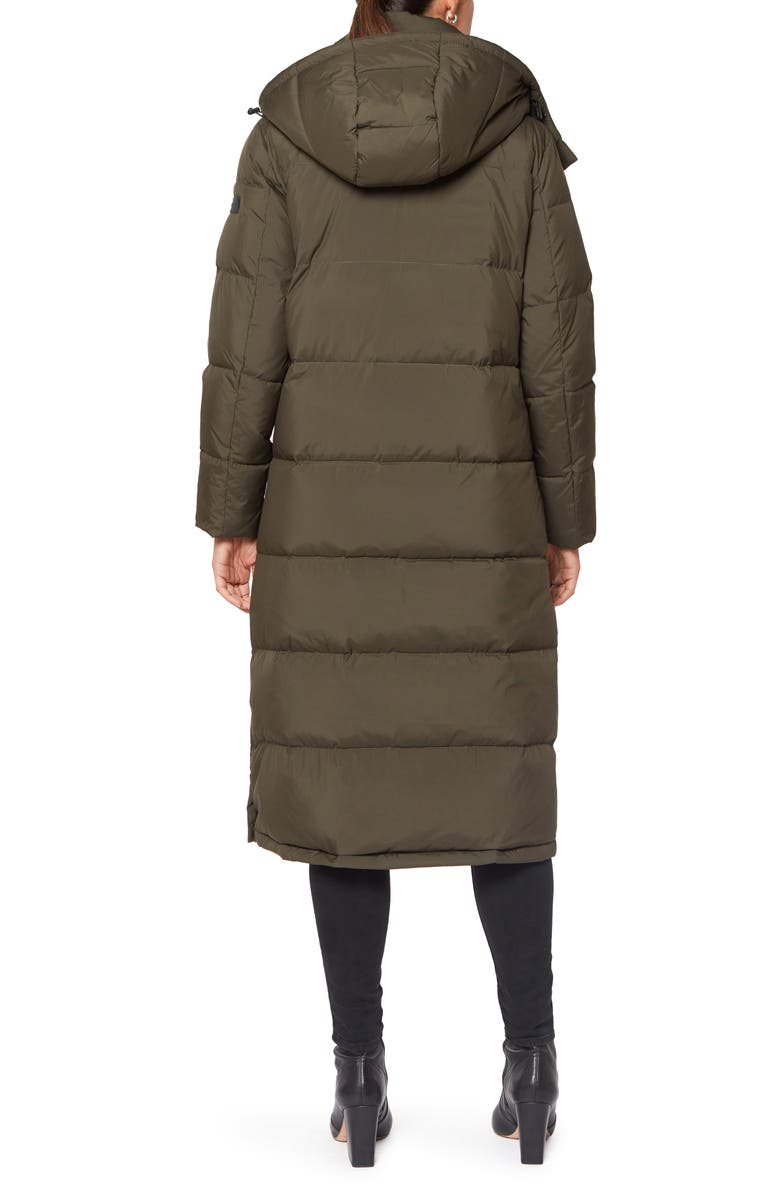 Sanctuary Down & Feather Fill Long Jacket, Alternate, color,