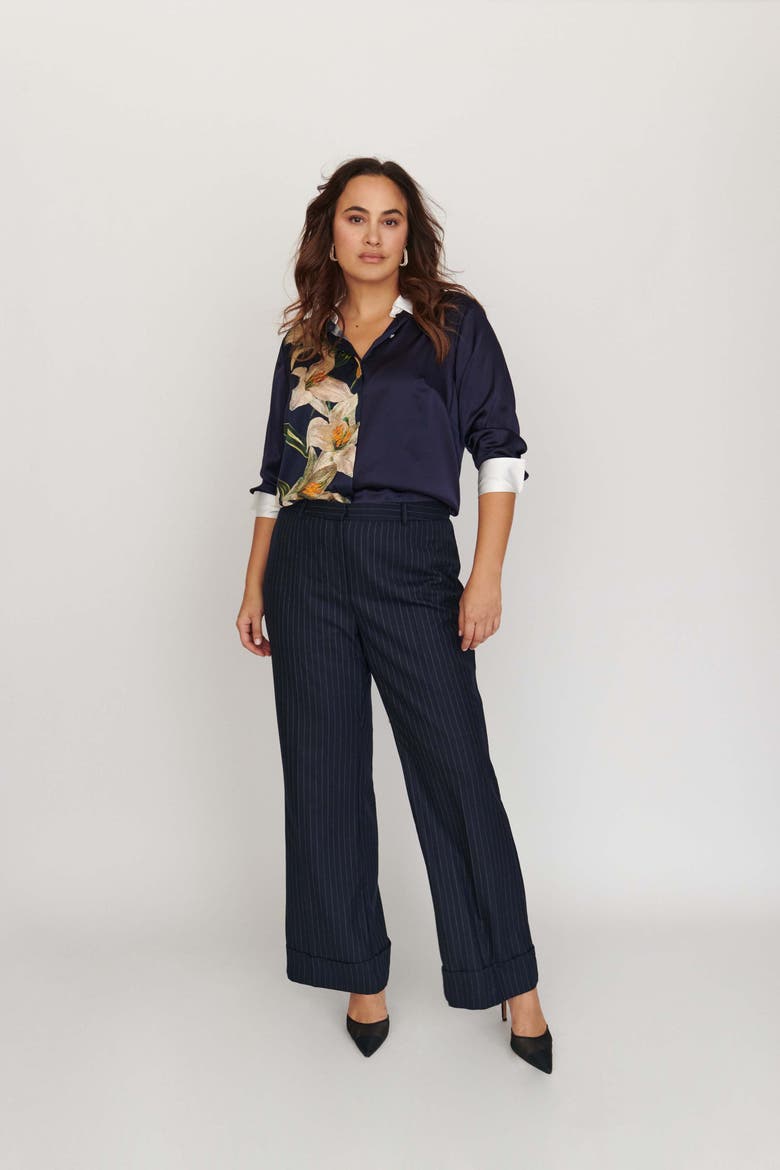 Livia Blouse, Alternate, color, Floral Placée